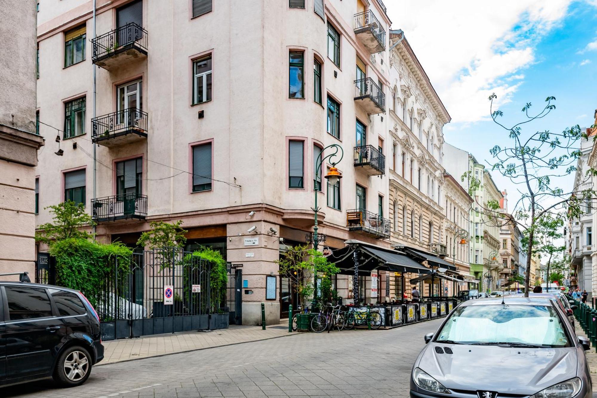 Jungle Aesthetics Downtown Apartman Aircon And Garage Parking Budapest Exterior foto